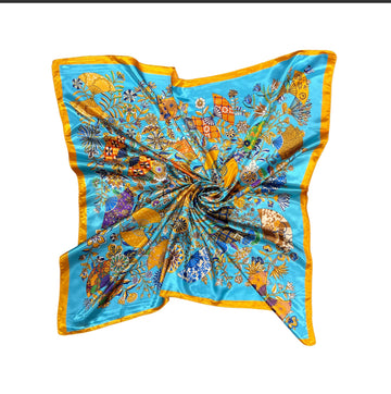 Luxury Silk Head Scarf