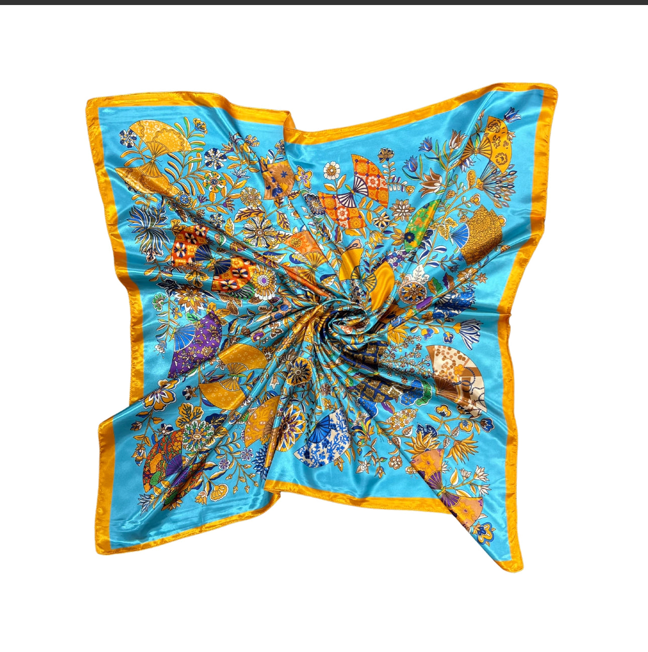 Luxury Silk Head Scarf