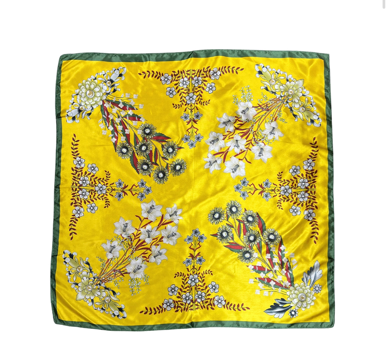 Luxury Silk Head Scarf