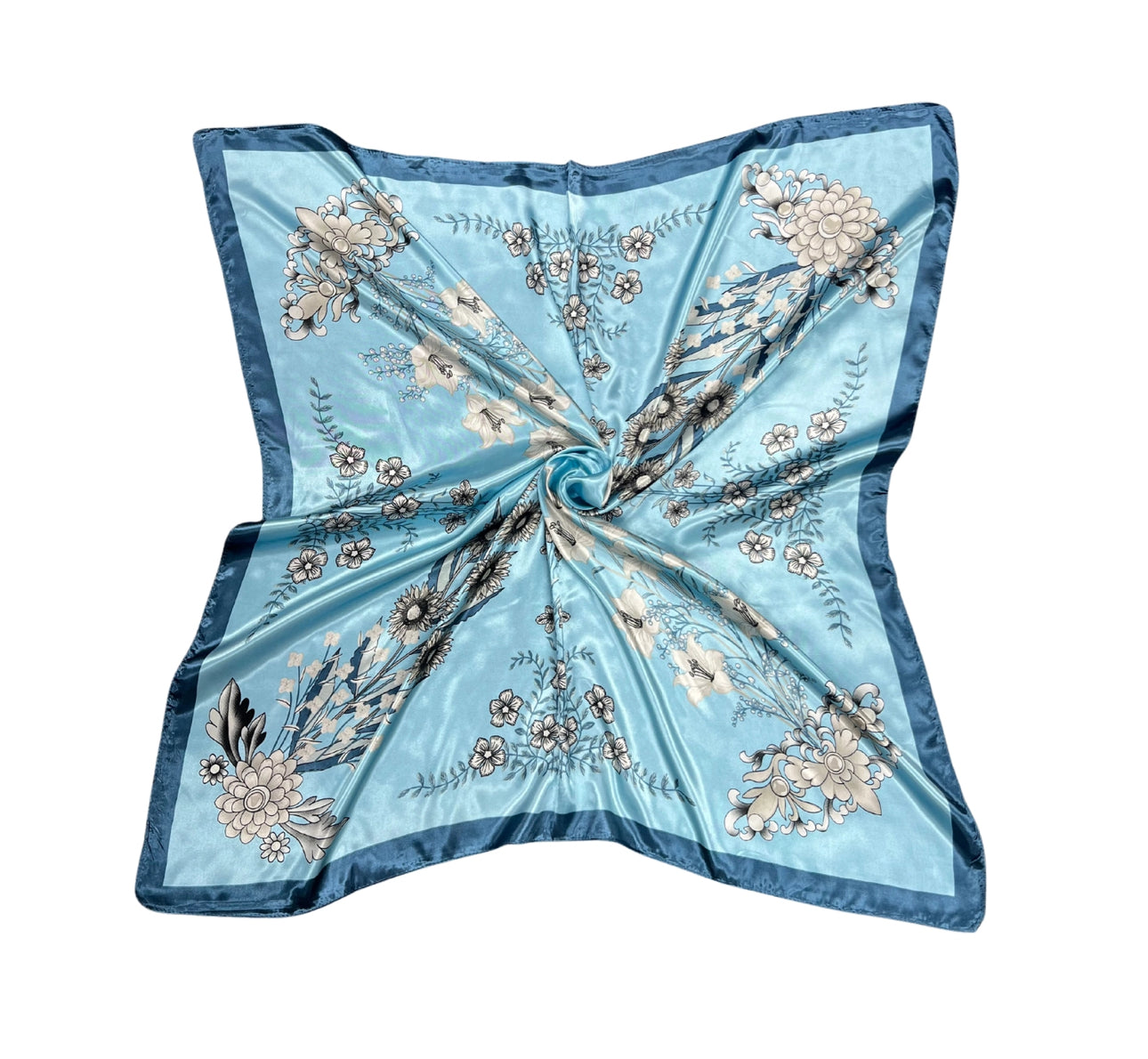 Luxury Silk Head Scarf