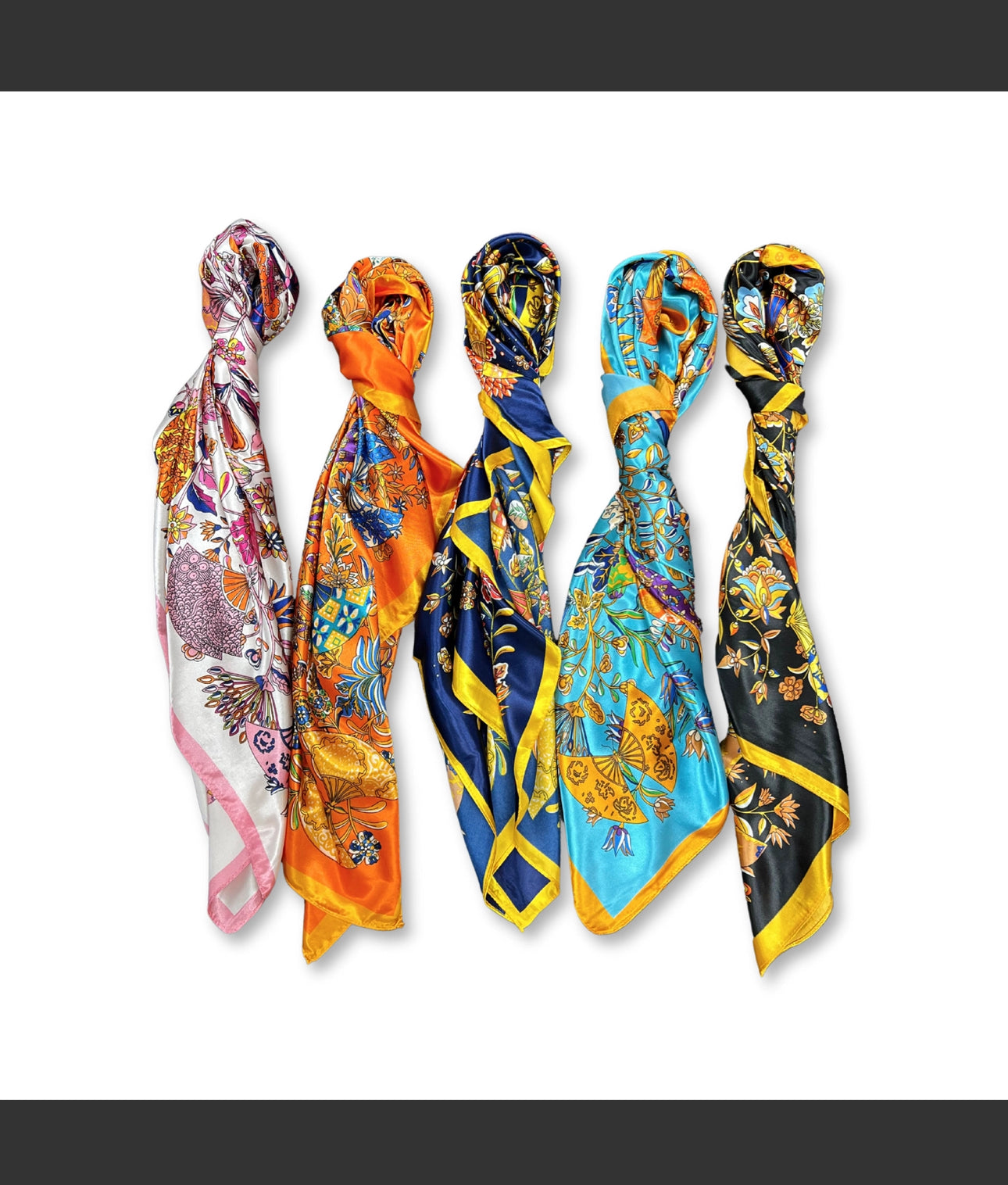 Luxury Silk Head Scarf